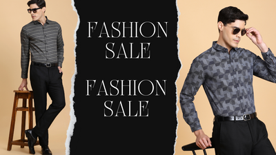 Geometric Print Slim Fit Shirt