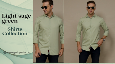 Gavin Paris' Light Olive Full Sleeve Shirt