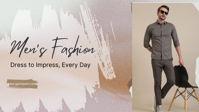 Everyday Look with Gavin Paris Slim Fit Shirts