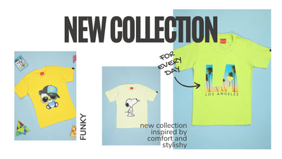 Kid's Casual & Stylish T-Shirts for Spring Season