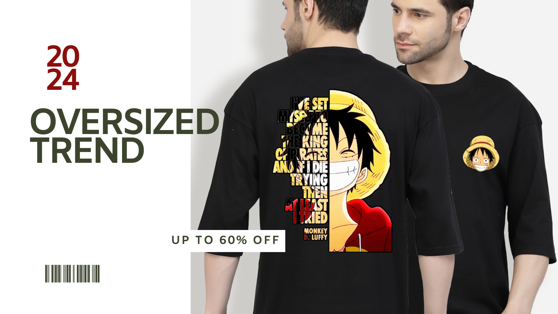 Anime Oversized tshirts