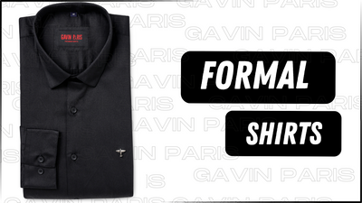 Formal Shirt for Men by Gavin Paris, how to look stylish with Formal Shirts.