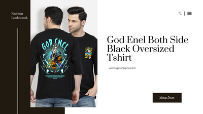 Wear Black Oversized T-Shirts for a contemporary Style