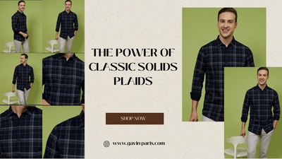 Elevate Your Wardrobe with the Latest Collection from Gavin Paris