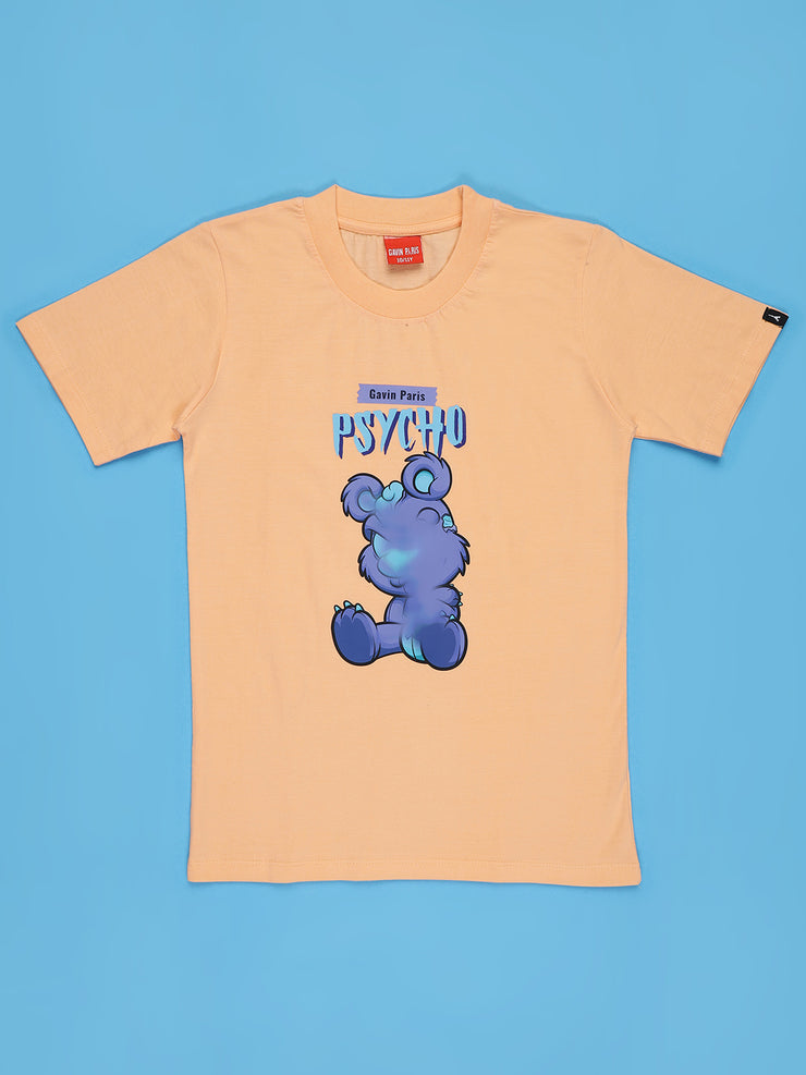 Psycho Bear T-shirts for Boys & Girls