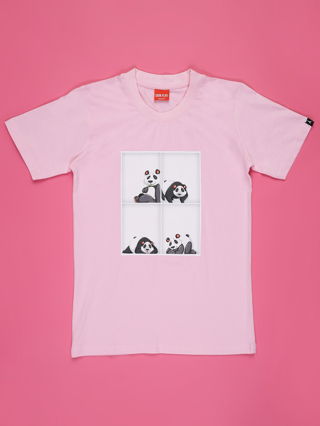 Panda Box T-shirts for Boys & Girls