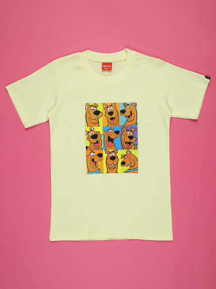 9 Scooby Face T-shirts for Boys & Girls