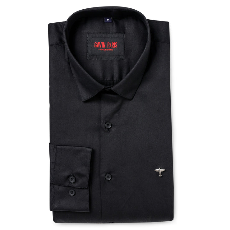 Mens Black Shirt