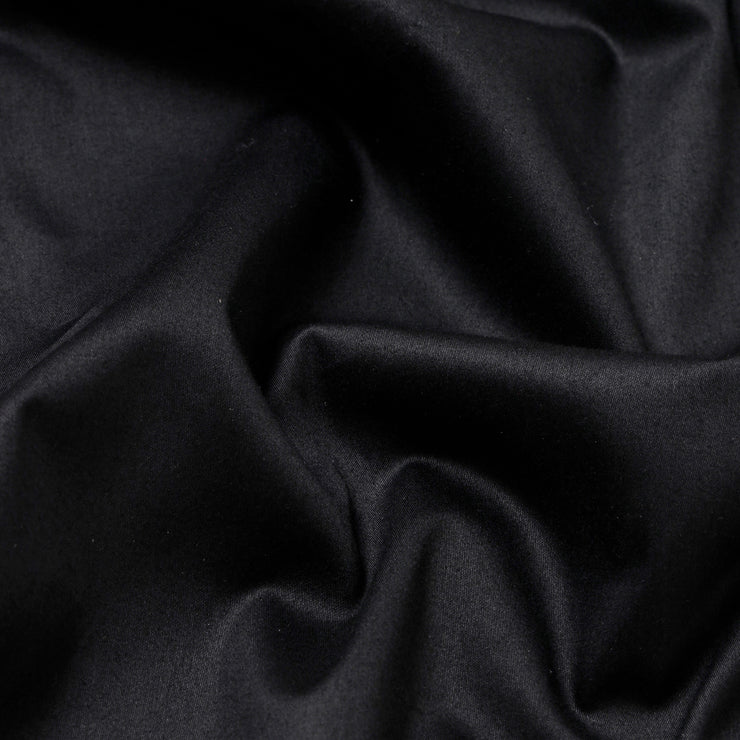 Black Solid Full Sleeve Shirt (D003)