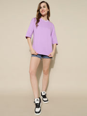 Los Angeles Lavender Oversized Unisex T-shirt