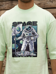 Space Sea Green Oversized by Gavin Paris