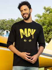 Dark Black Oversized Tee by Gavin Paris