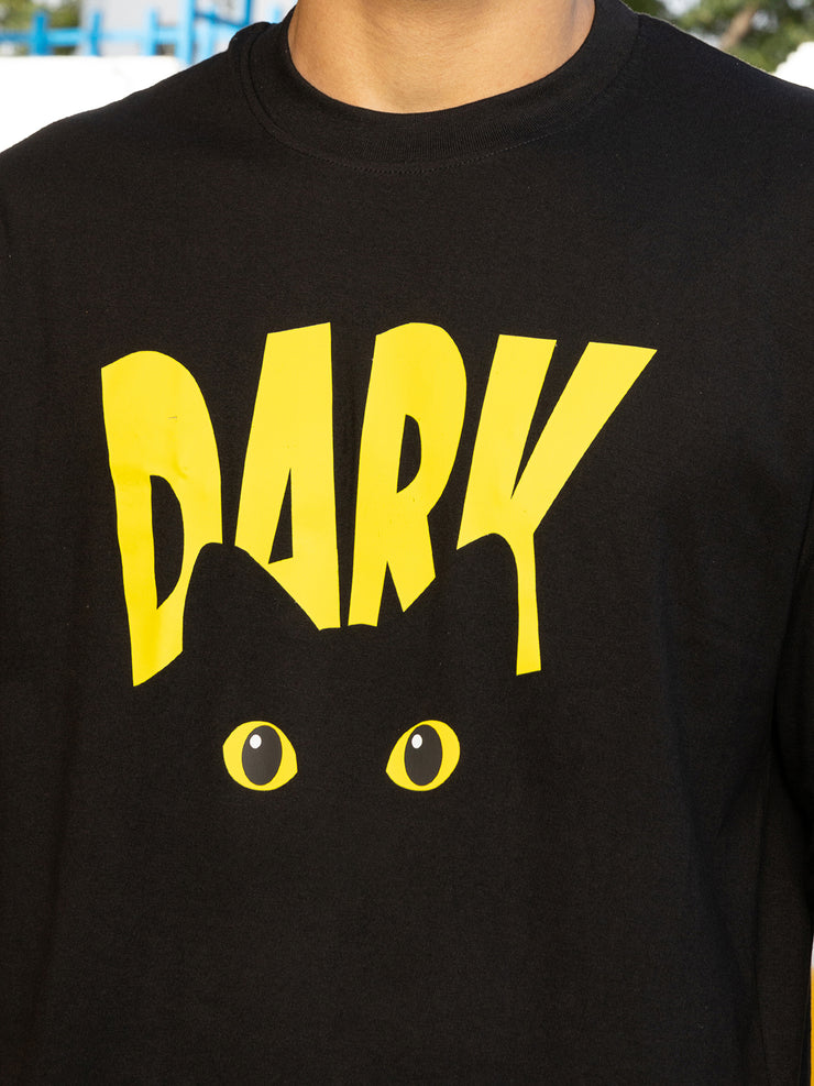 Dark Black Oversized Tee by Gavin Paris