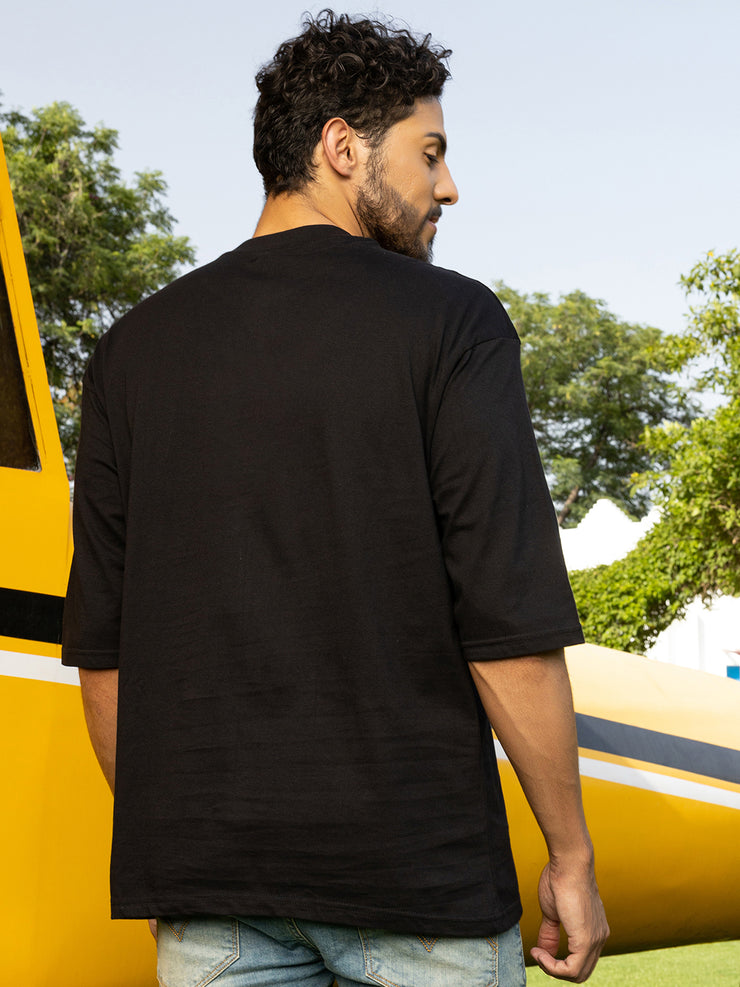 Dark Black Oversized Tee by Gavin Paris