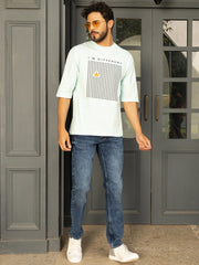 I'M Different Aqua Blue Oversized Tee by Gavin Paris