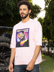 Method Pink Oversize Drop shoulder Tee by Gavin Paris