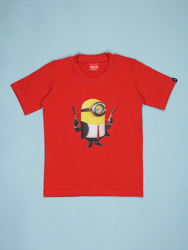 Minion Gun T-shirts for Boys & Girls