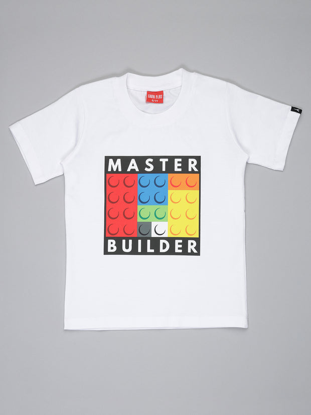 Master Builder T-shirts for Boys & Girls