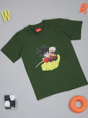 Punching Goku T-shirts for Boys & Girls