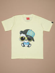 Cap Panda T-shirts for Boys & Girls