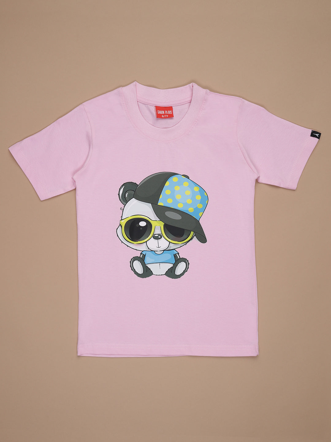 Cap Panda T-shirts for Boys & Girls