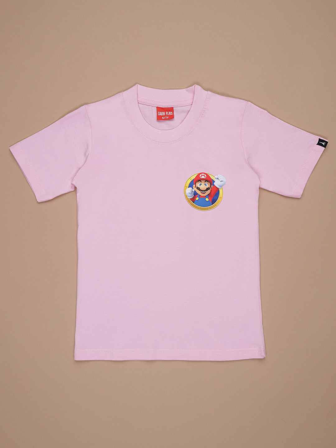 Pocket Mario T-shirts for Boys & Girls