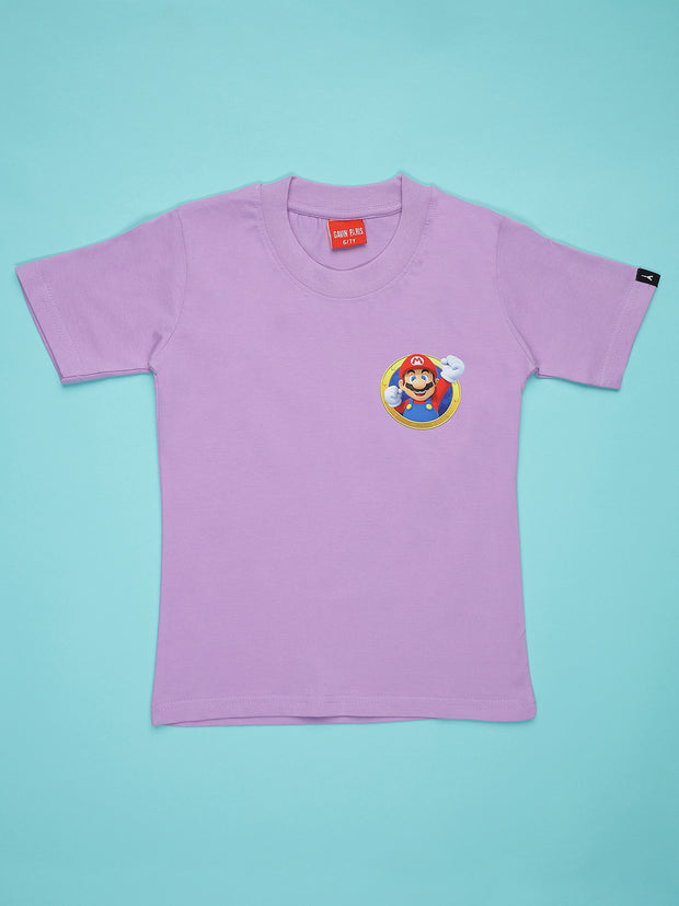 Pocket Mario T-shirts for Boys & Girls