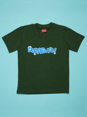 Doremon Font T-shirts for Boys & Girls