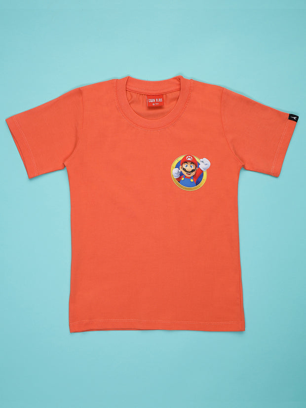 Pocket Mario T-shirts for Boys & Girls