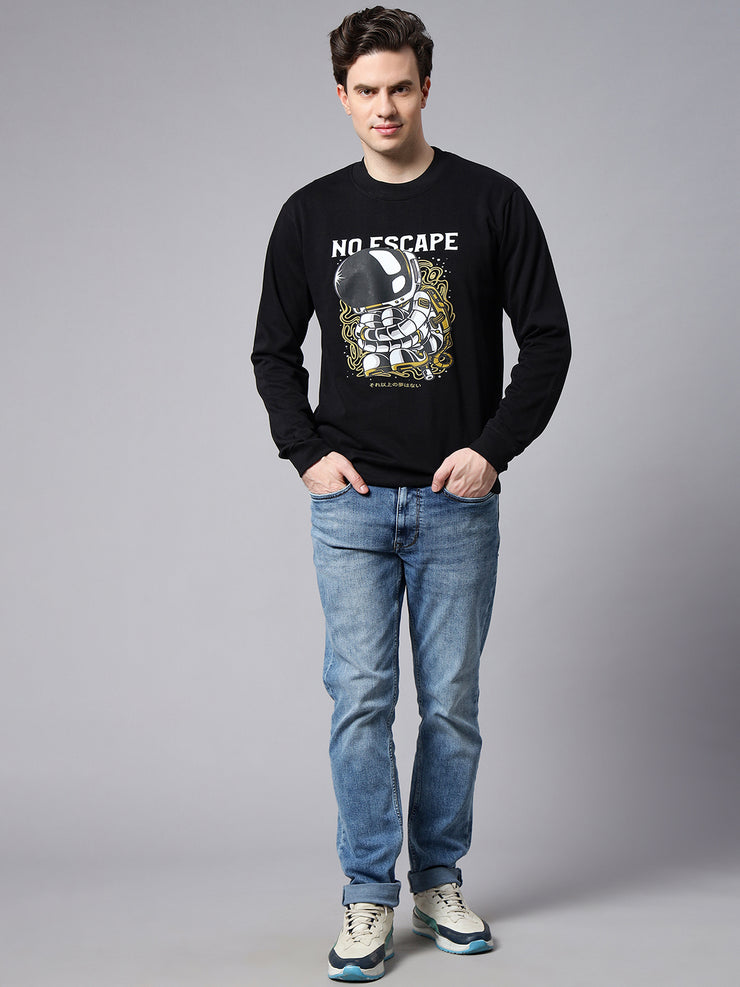 No Escape Black Sweatshirt