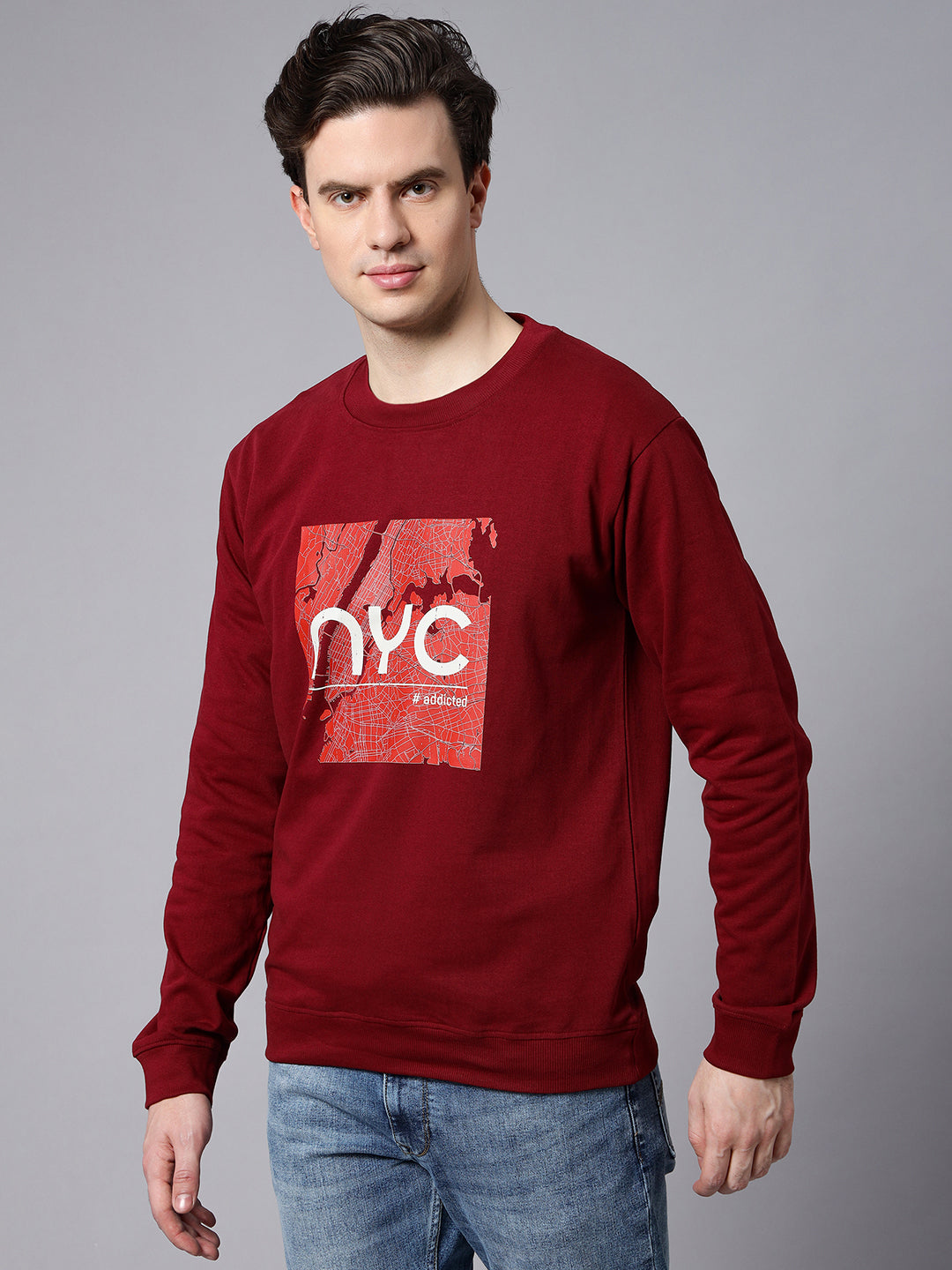 NYC Maroon Sweatshirt
