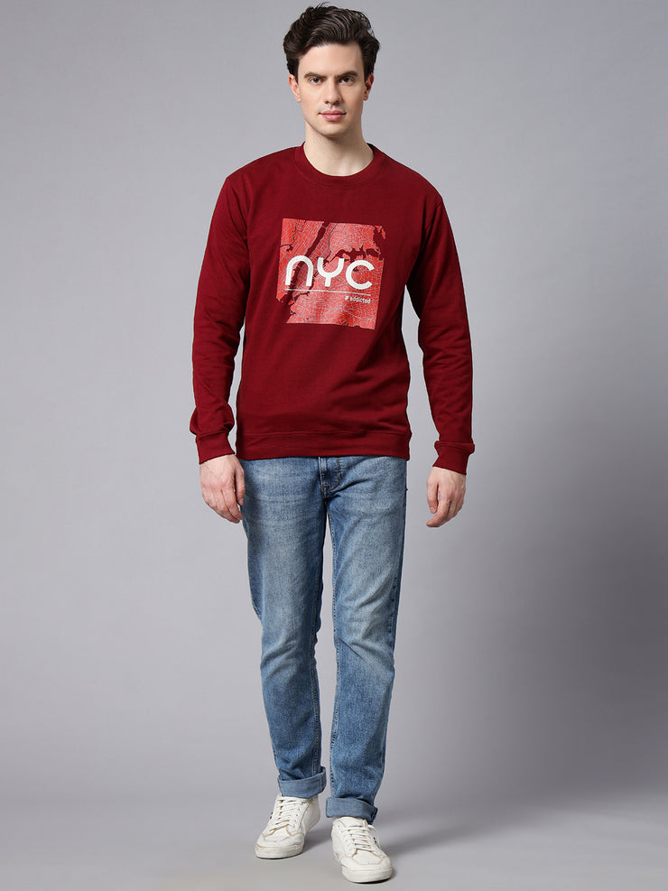 NYC Maroon Sweatshirt