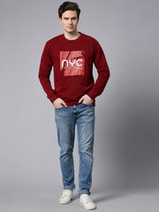 NYC Maroon Sweatshirt