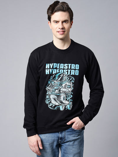 Hypeastro Black Sweatshirt