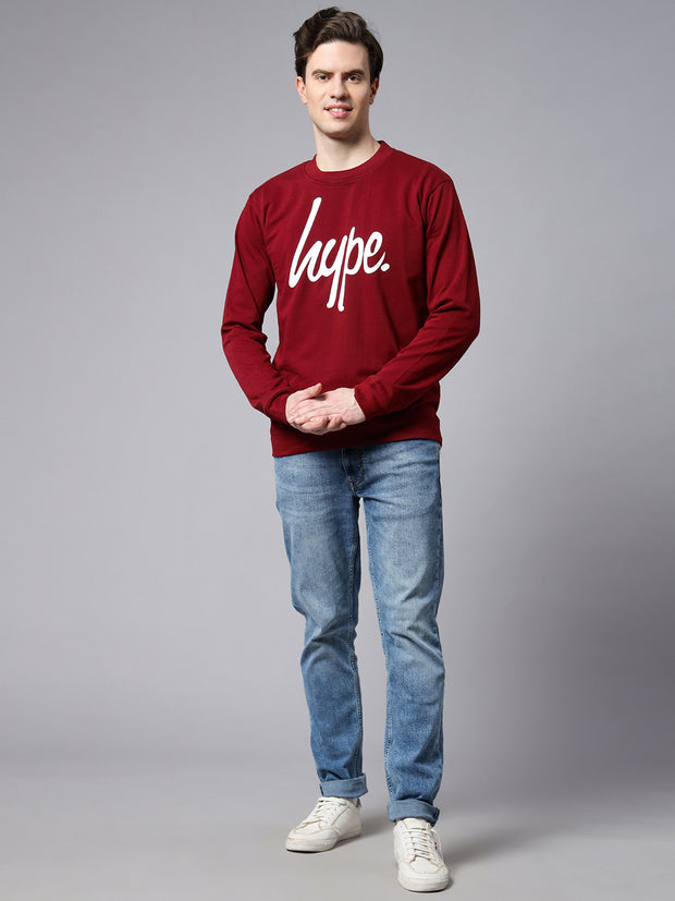 HYPE Maroon Sweatshirt