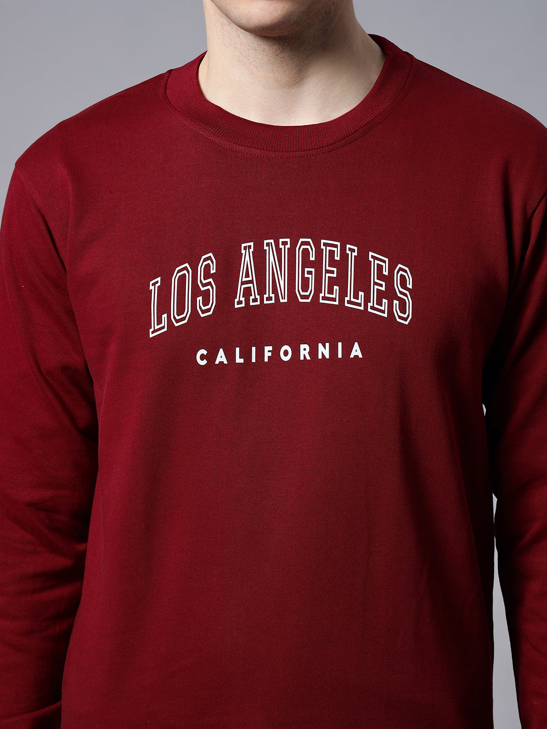 Los Angeles Maroon Sweatshirt