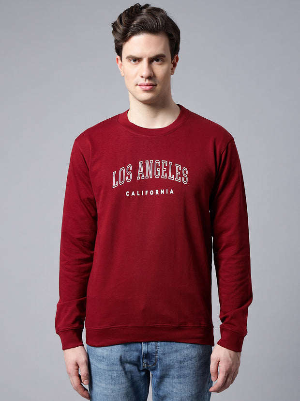 Los Angeles Maroon Sweatshirt