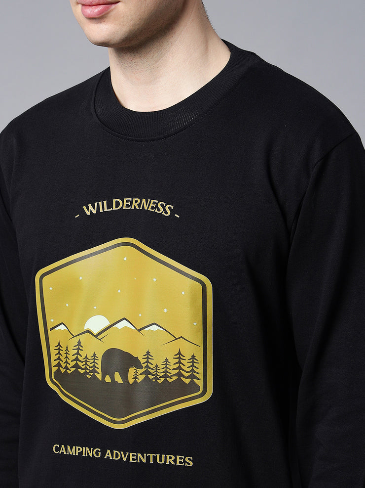 Wilderness Black Sweatshirt