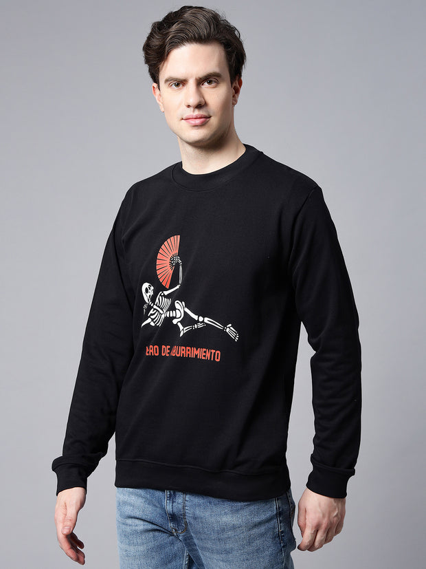 Sleeping Man Black Sweat shirt