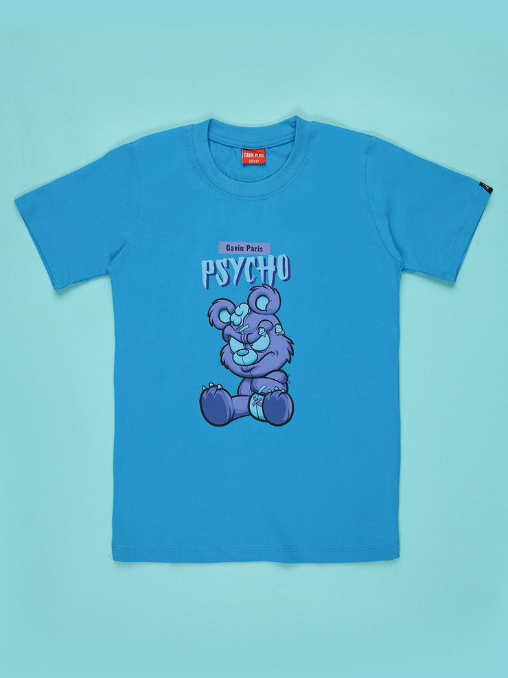 Psycho Bear T-shirts for Boys & Girls