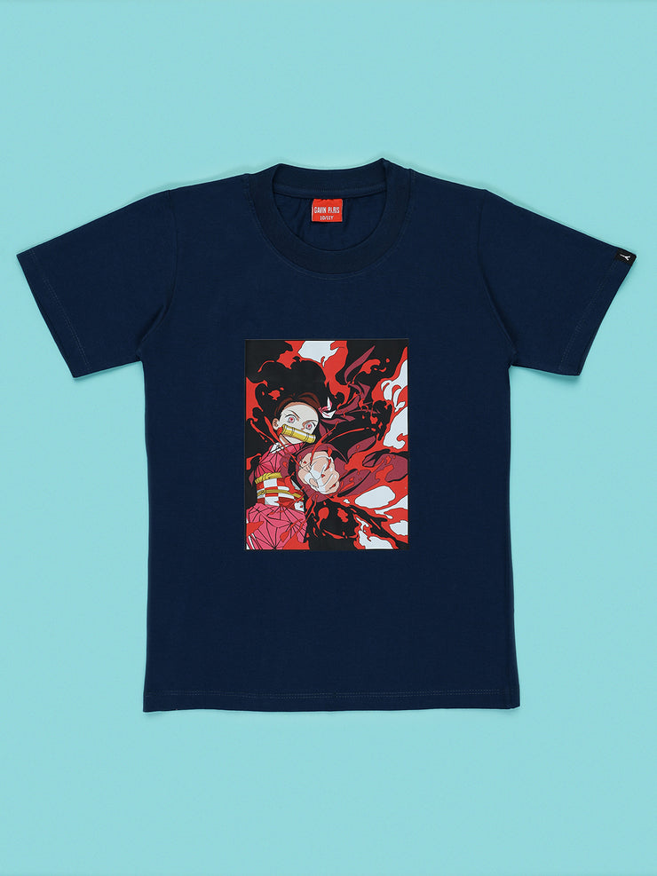 Anime Fire T-shirts for Boys & Girls