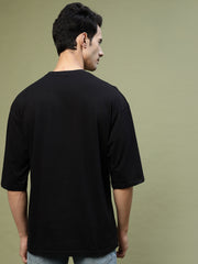 Cafe Racer Black Oversized Tee by Gavin Paris