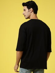 Skull Black Oversized Tee by Gavin Paris