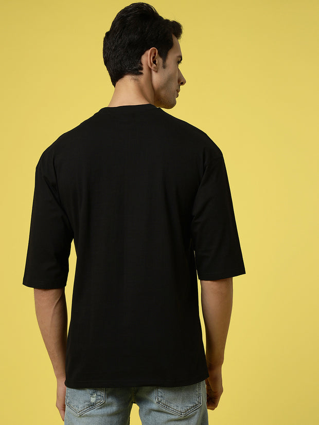 I Want You Black Oversized Tee by Gavin Paris