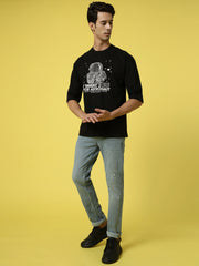 I Want You Black Oversized Tee by Gavin Paris