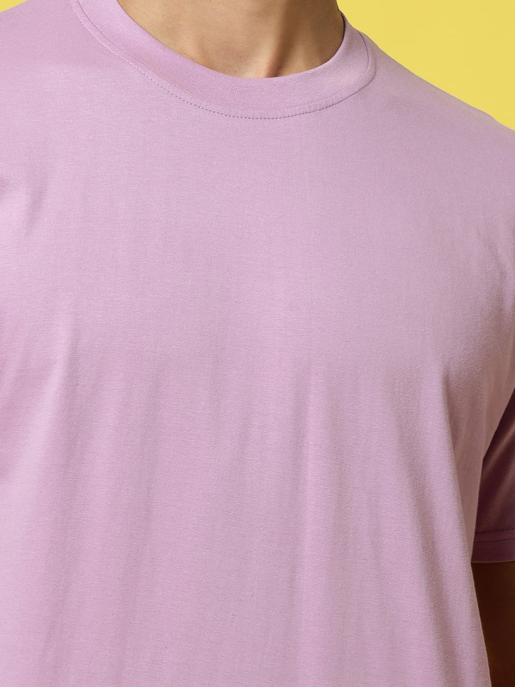 Lavender Plain Regular Unisex Tee