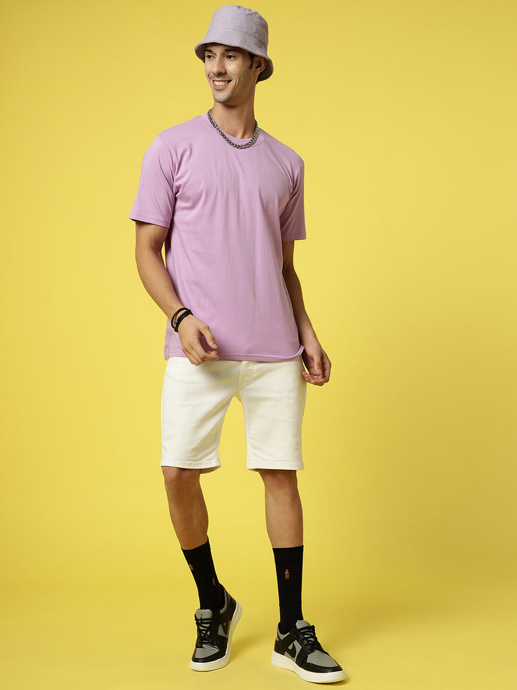 Lavender Plain Regular Unisex Tee