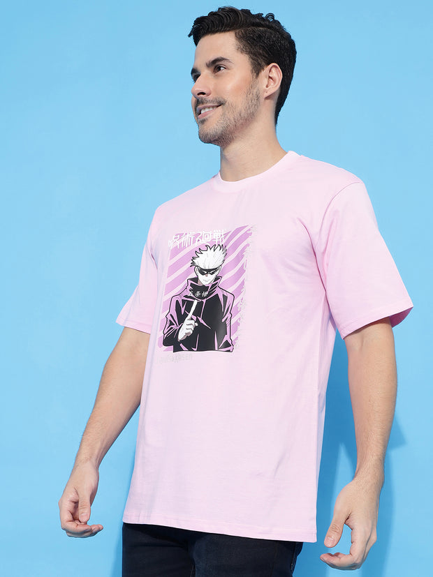 Kaisan Pink Regular T-Shirts