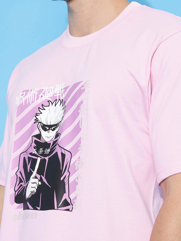 Kaisan Pink Regular T-Shirts