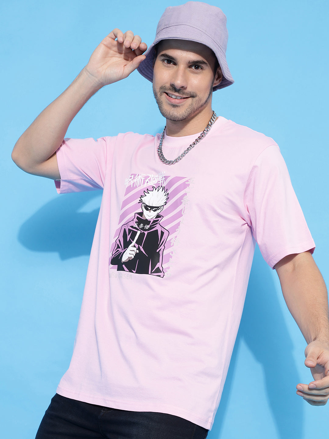 Kaisan Pink Regular T-Shirts